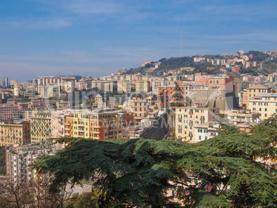 View of Genoa Italy