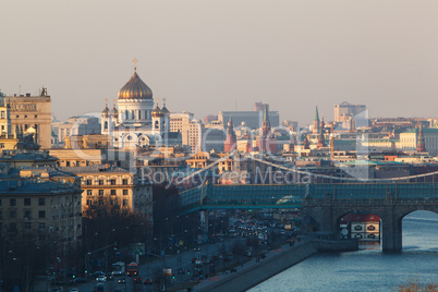 panorama of moscow