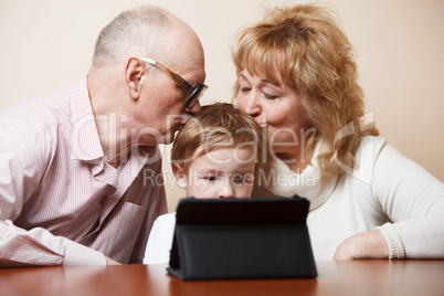 lovely family of three