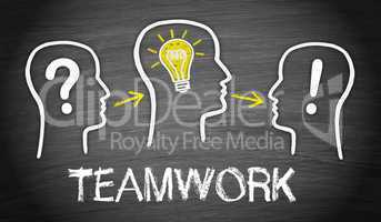 teamwork - business concept