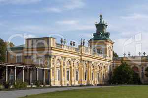 Wilanow Palace, Warsaw, Poland.