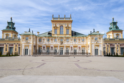 Wilanow Palace, Warsaw, Poland.