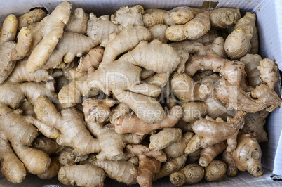 pile of ginger