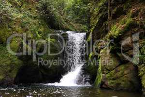 wasserfall im schwarzwald