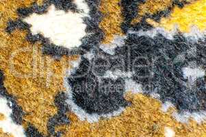 Fragment of the pattern carpet
