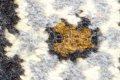 Fragment of the pattern carpet