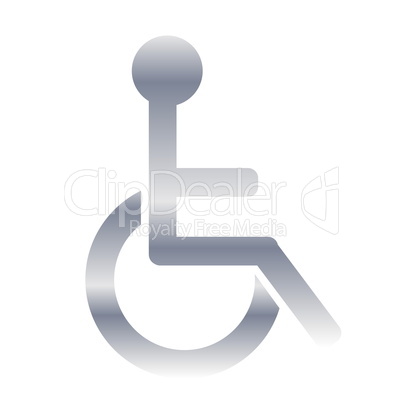 Silver handicap icon