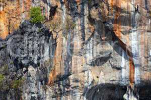 huge limestone cliffs