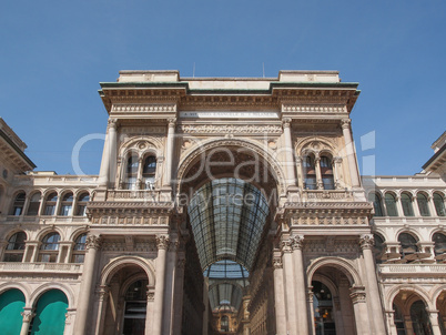 Galleria Vittorio Emanuele II Milan