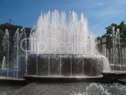 Fountain in Milan