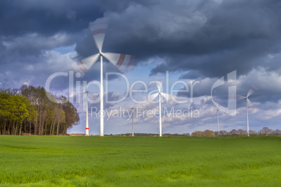 Windmill powerplant