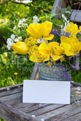 yellow tulips