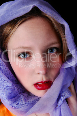 girl with scarf.