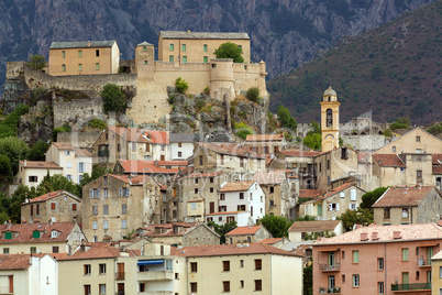 Corsica Corte village