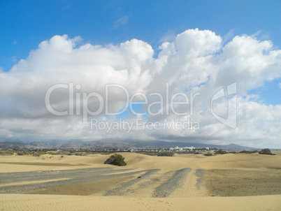 Sanddüne bei Maspalomas, Gran Canaria