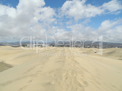 Sanddüne bei Maspalomas, Gran, Canaria