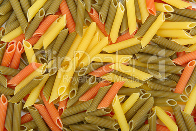 colored pasta