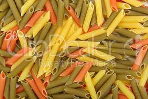 colored pasta