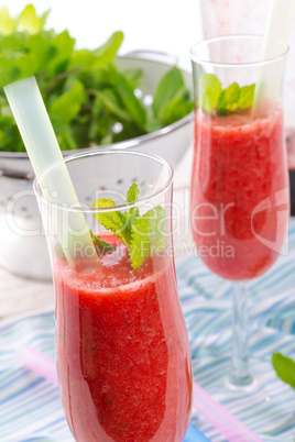 strawberry smoothie