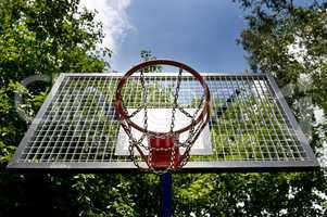 basket for playing basketball