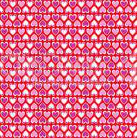 Hearts seamless pattern