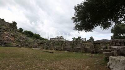 ruins amphitheater