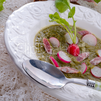 green radish soup