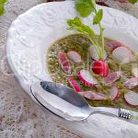 green radish soup