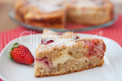 Erdbeerkuchen