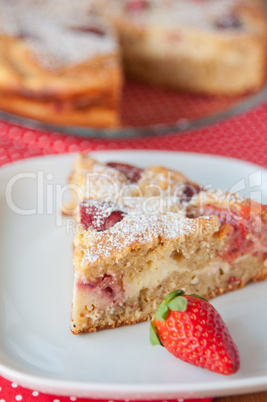 Erdbeerkuchen