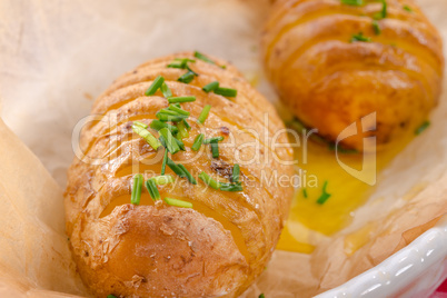 hasselback potato