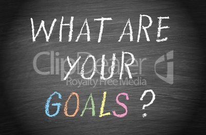 what are your goals ?