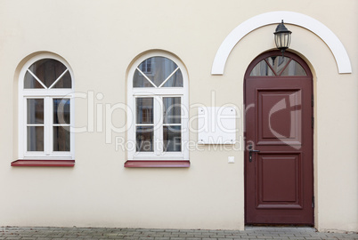 Doors and two windows