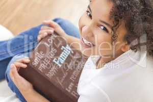 African American Girl Child Book Photo Album