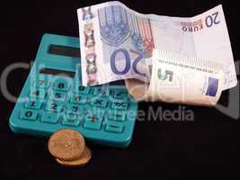 Taschenrechner und Geld