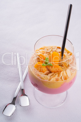 mango fruit cocktail