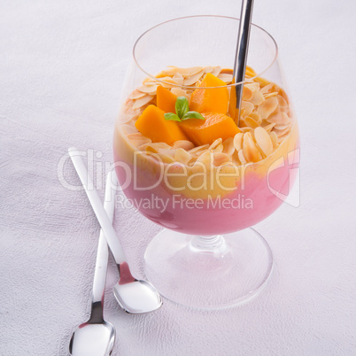 mango fruit cocktail