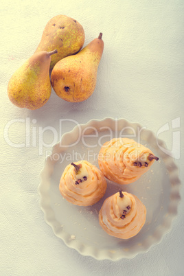 pear in pastry