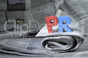 Word PR on newspaper