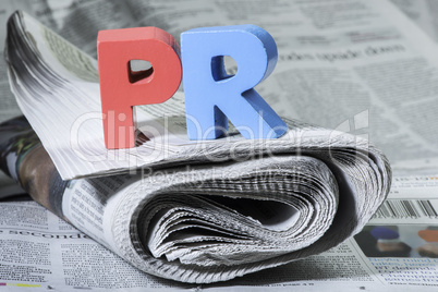 Word PR on newspaper