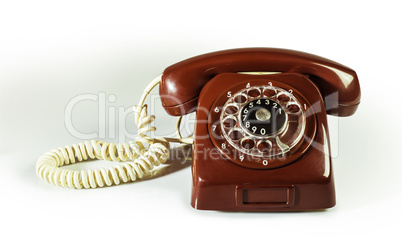 Vintage red phone