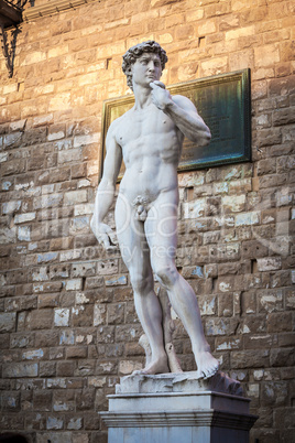 The statue of David