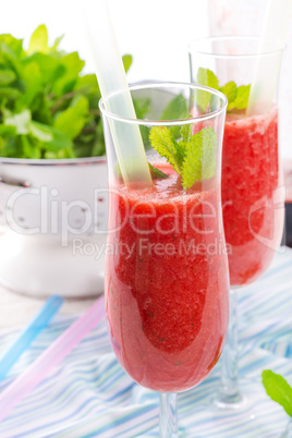 strawberry smoothie