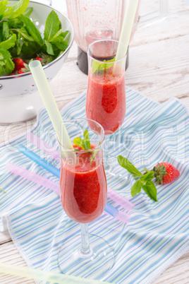 strawberry smoothie