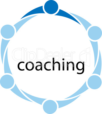 Coaching Concept Illustration