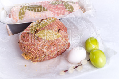 baked pork - preparation