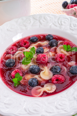 cold fruit soup