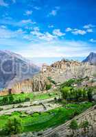 Dhankar Gompa. India. Spiti Valley