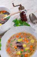 krupnik ? polish pearl barley soup