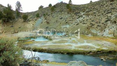 hot creek, heiße quelle, mammoth lakes